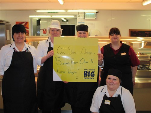 SBC canteen ladies pledge