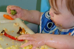 Messy Eating Pic
