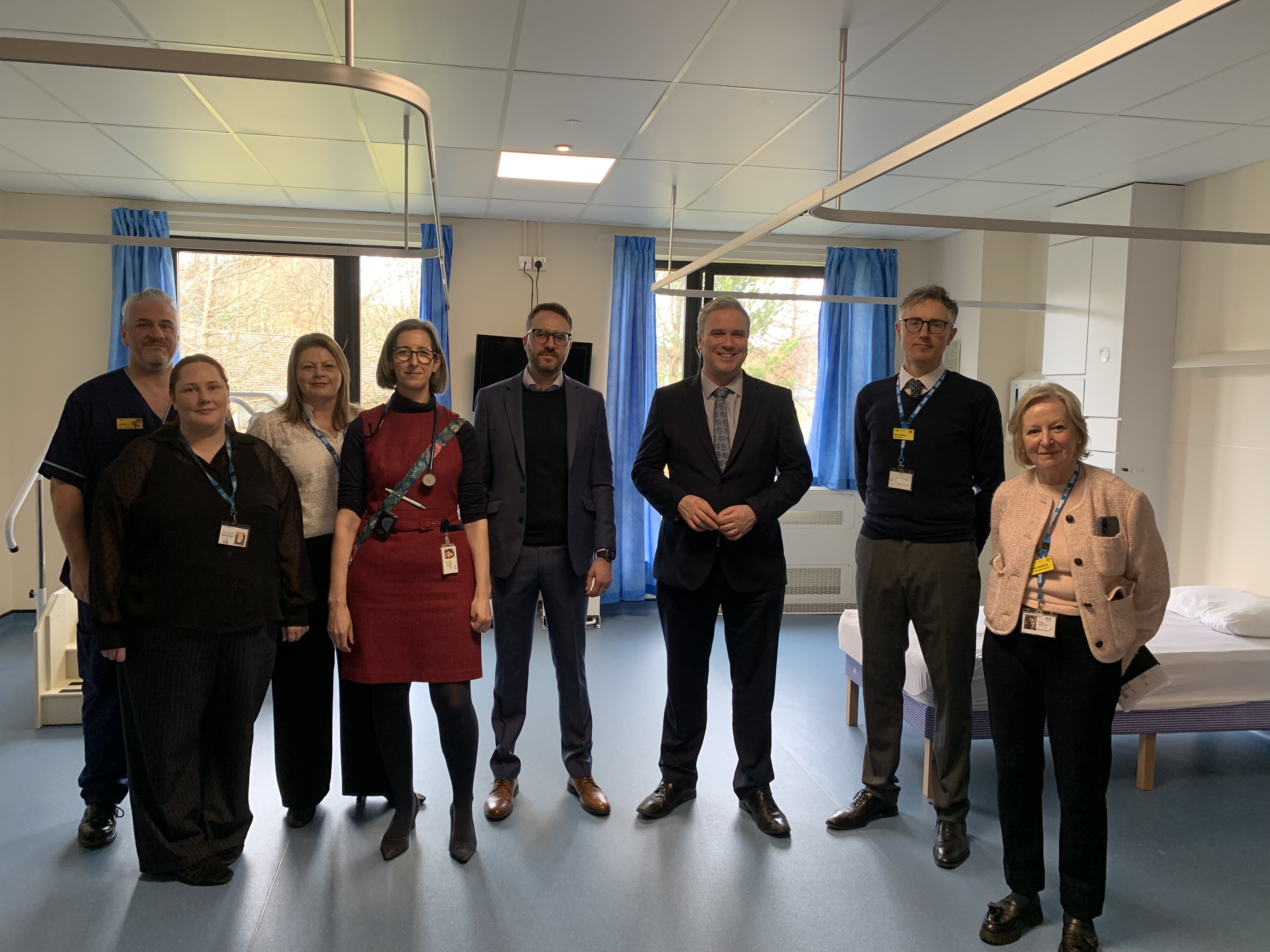 Mr Tom Arthur MSP Visit To BGH