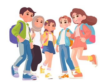 Group Of Teens