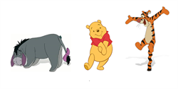 Image Winnie Tigger Eeyore